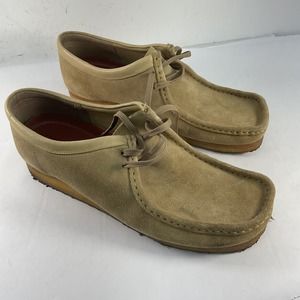 Wallabee Brown Chukka Moccasin Boots for Men - US Size 14 (fits like a 15).